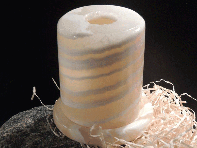Alabaster-Lampe